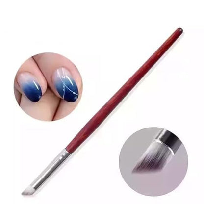 Bellecrey Nail Art Brush - Professional Gel Polish Brush for Gradual Color Blooming & Nail Design Avelisse