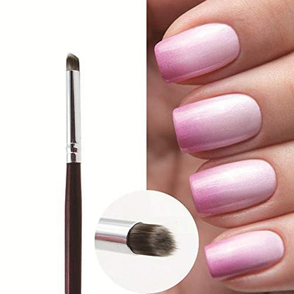 Bellecrey Nail Art Brush - Professional Gel Polish Brush for Gradual Color Blooming & Nail Design Avelisse