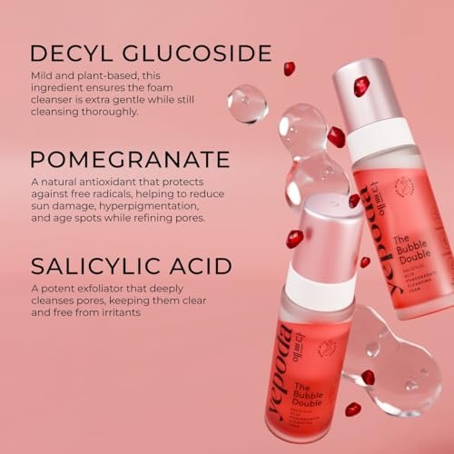 Yepoda The Bubble Double – Gently – Deep Pore Cleansing: The foam penetrates deep into pores to dissolve excess – Image 8