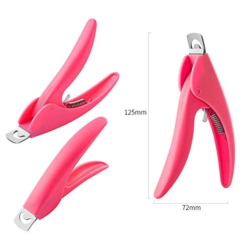 12Pcs Nail Tips Clip for Quick Building Polygel – Transparent Plastic Nail Extension Manicure Tool Set with Trimmer - görsel 11