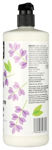 365 by Whole Foods Market Moisture & Shine Conditioner with Hemp Seed & Argan Oil, Lavender Scent, 32 Fl Oz - görsel 10