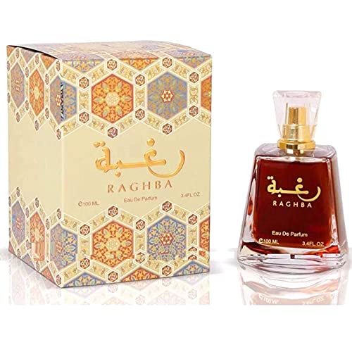 Lattafa Raghba Unisex Eau De Parfum 100ml (3.4 oz) - Long-Lasting Oriental Fragrance Avelisse