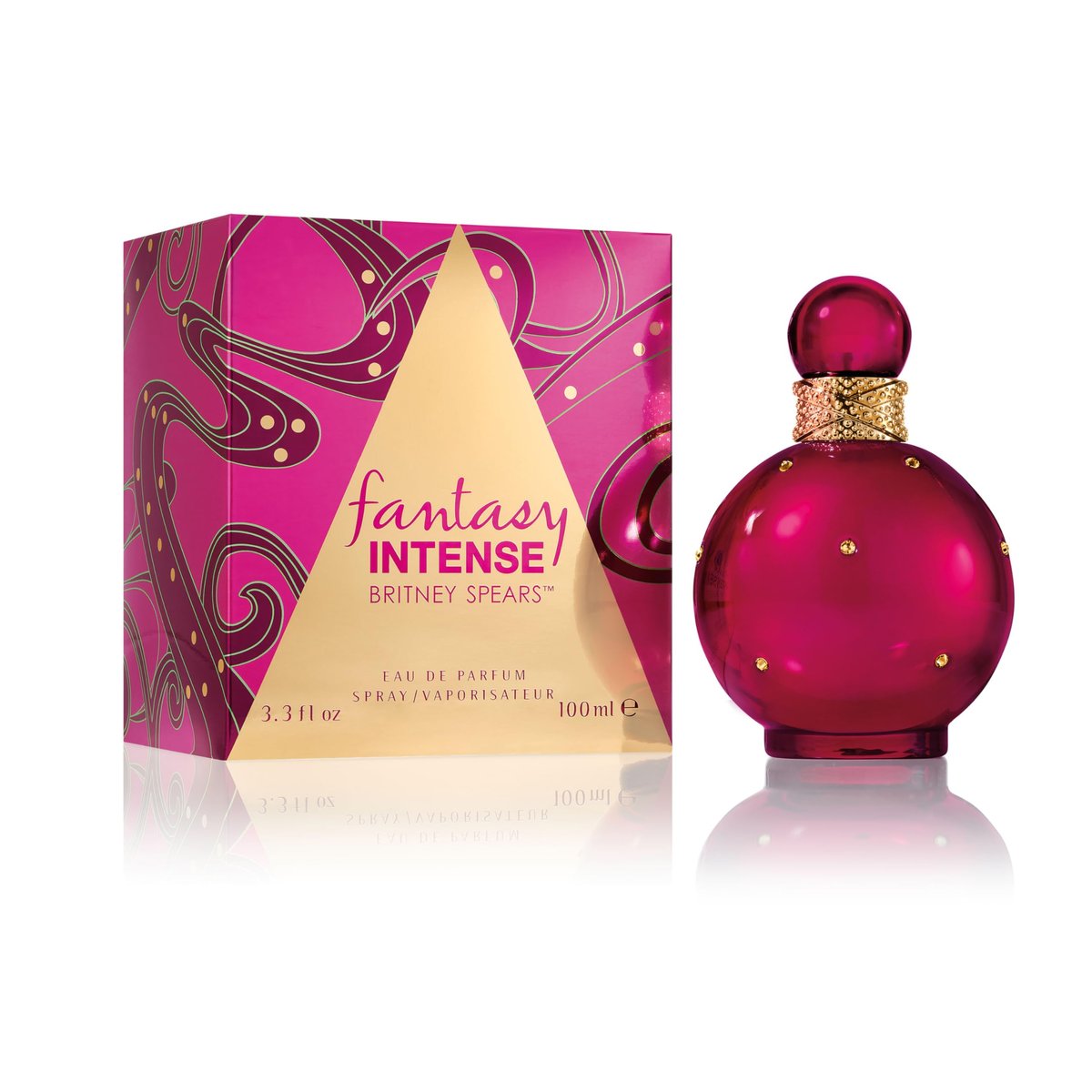 Britney Spears Fantasy Intense Eau de Parfum for Women, 3.3 Fl Oz Avelisse