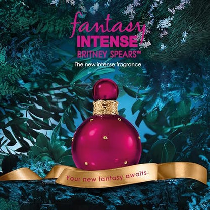 Britney Spears Fantasy Intense Eau de Parfum for Women, 3.3 Fl Oz Avelisse