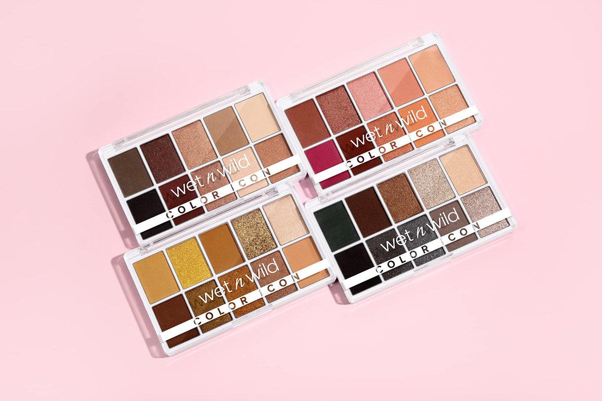 wet n wild Color Icon 10-Pan Eyeshadow Palette - Brown Nude Awakening - Long Lasting, Shimmer, Metallic, Glittery, Matte, Rich Pigment, Cruelty Free - görsel 13