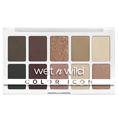 wet n wild Color Icon 10-Pan Eyeshadow Palette - Yellow Call Me Sunshine - Long Lasting, Shimmer, Matte, Cruelty Free
