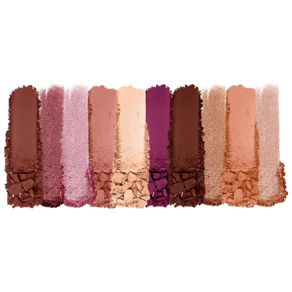 wet n wild Color Icon 10-Pan Eyeshadow Palette - Pink Heart And Sol - Long-Lasting Shimmer, Matte & Metallic Shades