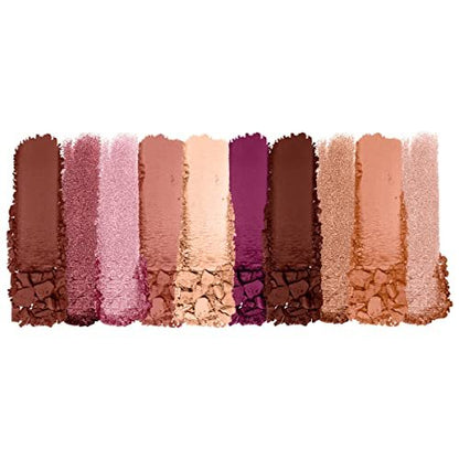 wet n wild Color Icon 10-Pan Eyeshadow Palette - Pink Heart And Sol - Long-Lasting Shimmer, Matte & Metallic Shades