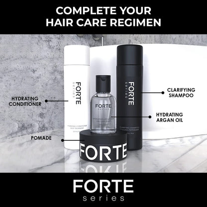Alex Costa Hydrating Hair Conditioner for Men – Forte Series Deep Treatment for Damaged, Dry, Frizzy Hair, Sulfate & Paraben Free, 8 oz Avelisse