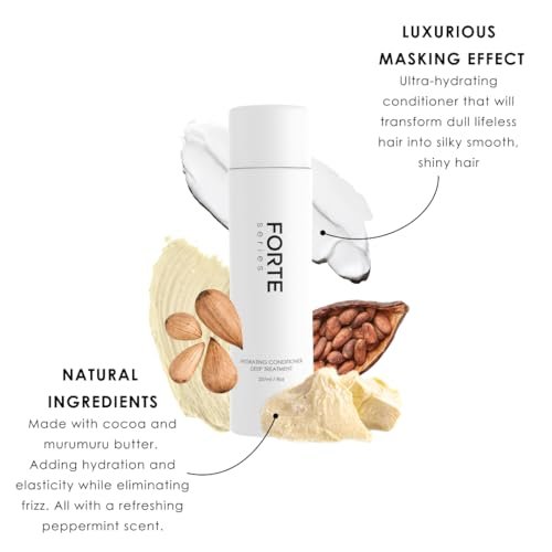 Alex Costa Hydrating Hair Conditioner for Men – Forte Series Deep Treatment for Damaged, Dry, Frizzy Hair, Sulfate & Paraben Free, 8 oz Avelisse