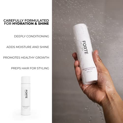 Alex Costa Hydrating Hair Conditioner for Men – Forte Series Deep Treatment for Damaged, Dry, Frizzy Hair, Sulfate & Paraben Free, 8 oz Avelisse