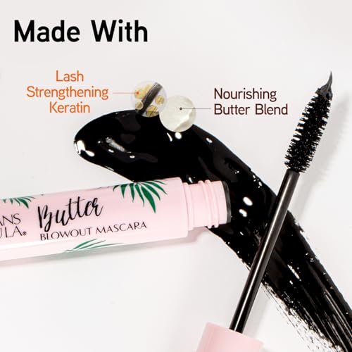 Physicians Formula Butter Blowout Keratin Infused Volumizing Lengthening Mascara - Black - Defining, Curling, Multiplying Avelisse