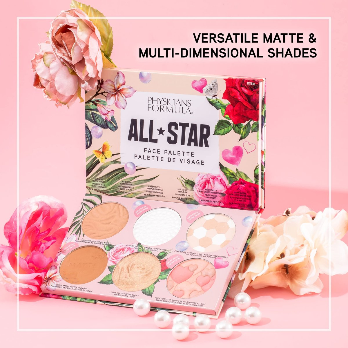 Physicians Formula All-Star Face Palette - Natural - Cruelty-Free & Vegan Face Palette - görsel 7
