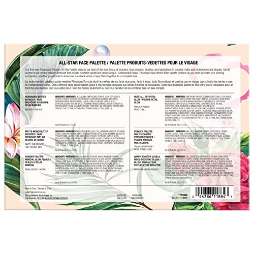 Physicians Formula All-Star Face Palette - Natural - Cruelty-Free & Vegan Face Palette - görsel 14