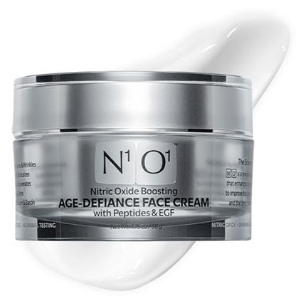 N1O1 Moisturizer Face Cream – Day & Night Face Moisturizer with Nitric Oxide, Peptide Complex, Epidermal Growth Factor – Tightening & Firming Skin Care for Wrinkles, Dark Spots – 1.75 oz Avelisse