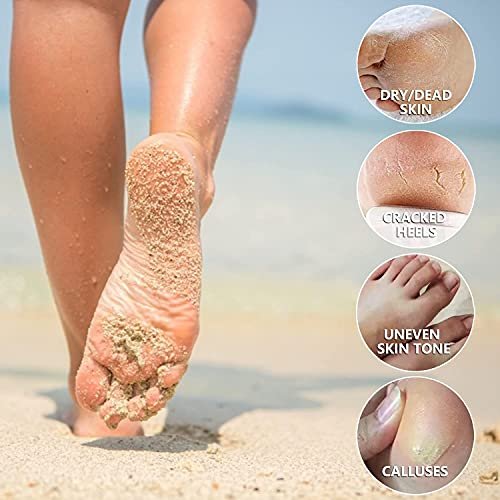 5 Pack Foot Peeling Mask - Exfoliator Peel Off Calluses, Dead Skin Remover for Dry Cracked Feet - Foot Peel Masks for Men and Women - Fathers Mothers Day Gifts - görsel 12