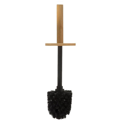 Bamboo Toilet Brush with Holder - 5 Five Simply Smart | Eco-Friendly Toilet Cleaning Brush