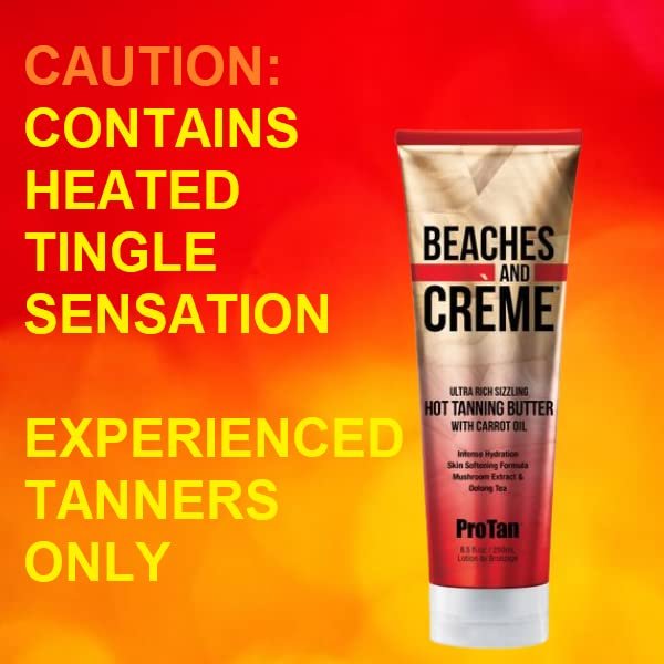 Pro Tan Beaches & Creme Sizzling Hot Tanning Butter - 8.5 oz Avelisse
