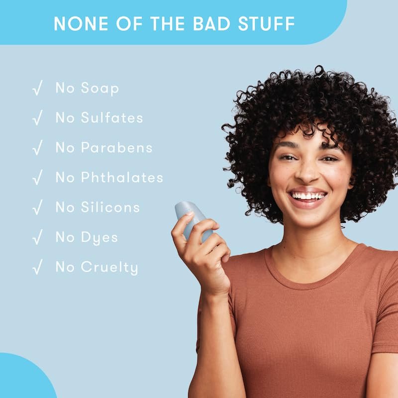 HiBAR Moisturize Fragrance-Free Shampoo Bar – Nourish & Hydrate Dry, Frizzy Hair with Coconut Oil & Vitamin B5 – Plastic-Free, Sulfate-Free, Vegan, Color Safe – 1 Solid Bar - görsel 6