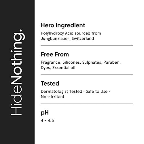 Minimalist 3% PHA Alcohol Free Hydrating Face Toner for Pore Tightening | Mild Exfoliation, pH Balancing & Rebalancing Skin Microbiome | for Women & Men | 5 Fl Oz / 150 ml Avelisse