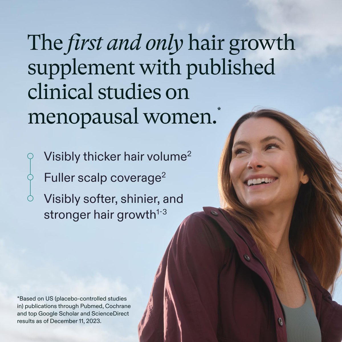 Nutrafol Women's Balance Hair Growth Supplements for Ages 45+ - Dermatologist Recommended, Clinically Proven for Thicker Hair & Scalp Coverage - 2 Month Supply (Pack of 2) Avelisse