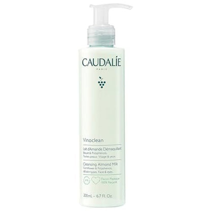 Caudalie Vinoclean Gentle Cleansing Almond Milk - 200 mL | Soothing Face Wash Avelisse