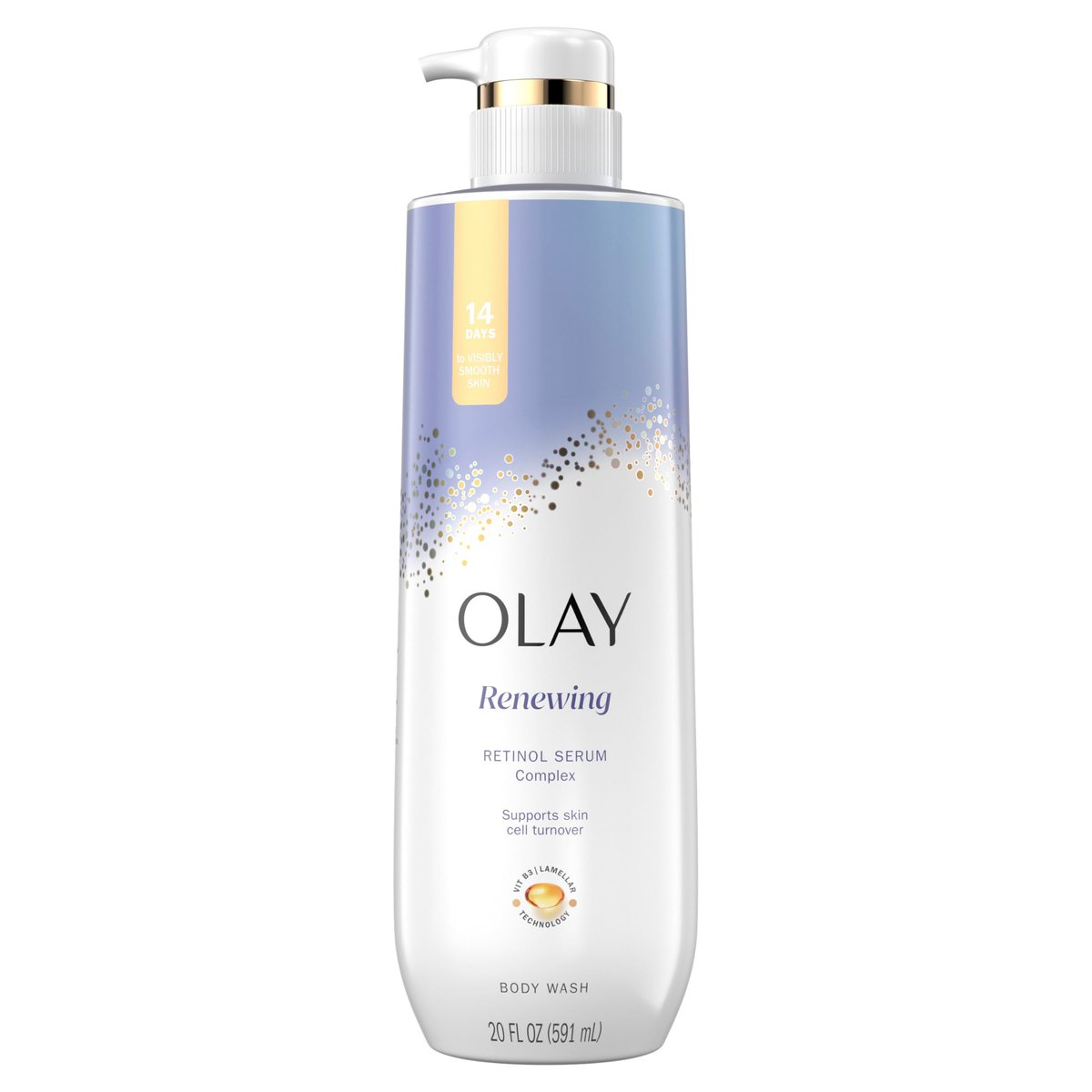 Olay Cleansing & Renewing Nighttime Body Wash - 17.9 fl oz | Exfoliating & Moisturizing Avelisse