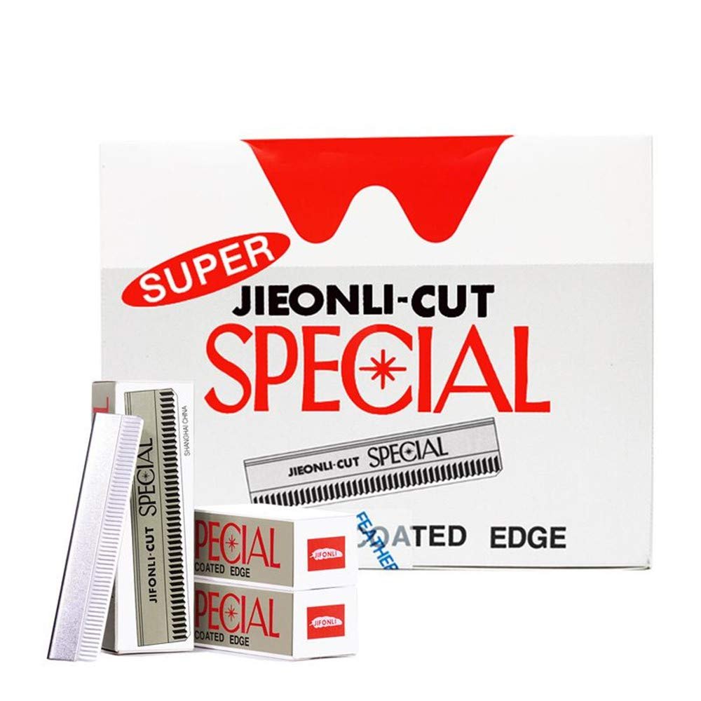 Sansheng 100-Pack Single Edge Safety Razor Blades – Premium Alloy Steel Barber Razors for Men and Women - görsel 1