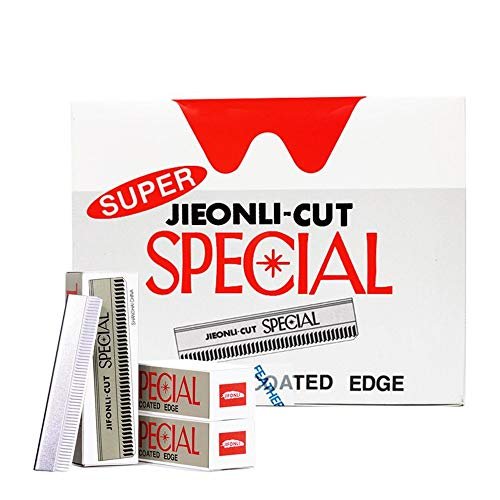 Sansheng 100-Pack Single Edge Safety Razor Blades – Premium Alloy Steel Barber Razors for Men and Women - görsel 2