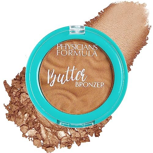 Physicians Formula Mini Murumuru Butter Bronzer - Moisturizing, Nourishing Bronzer for Silky All-Day Luminous Glow, Dermatologist Tested, Hypoallergenic, Vegan & Cruelty-Free - Bronzer Mini Avelisse