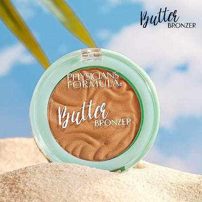 Physicians Formula Mini Murumuru Butter Bronzer - Moisturizing, Nourishing Bronzer for Silky All-Day Luminous Glow, Dermatologist Tested, Hypoallergenic, Vegan & Cruelty-Free - Bronzer Mini Avelisse