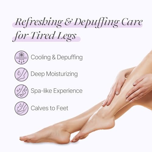 Petitfee Koelf Rose Petal Satin Leg Mask – Cooling & Depuffing Leg Socks for Tired, Puffy Legs - görsel 6