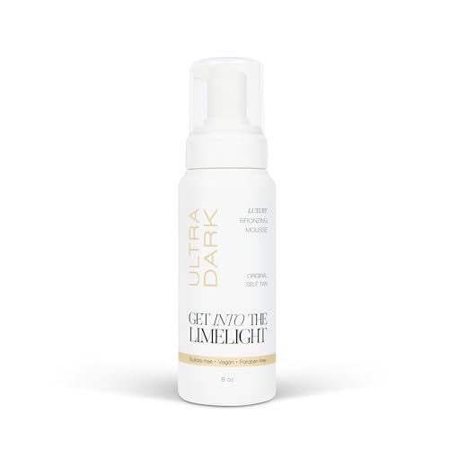 Get Into The Limelight Original Ultra Dark Self Tanner - Sunless Tanning Mousse, 8 oz Avelisse
