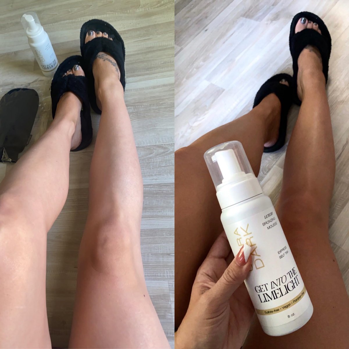 Get Into The Limelight Original Ultra Dark Self Tanner - Sunless Tanning Mousse, 8 oz Avelisse