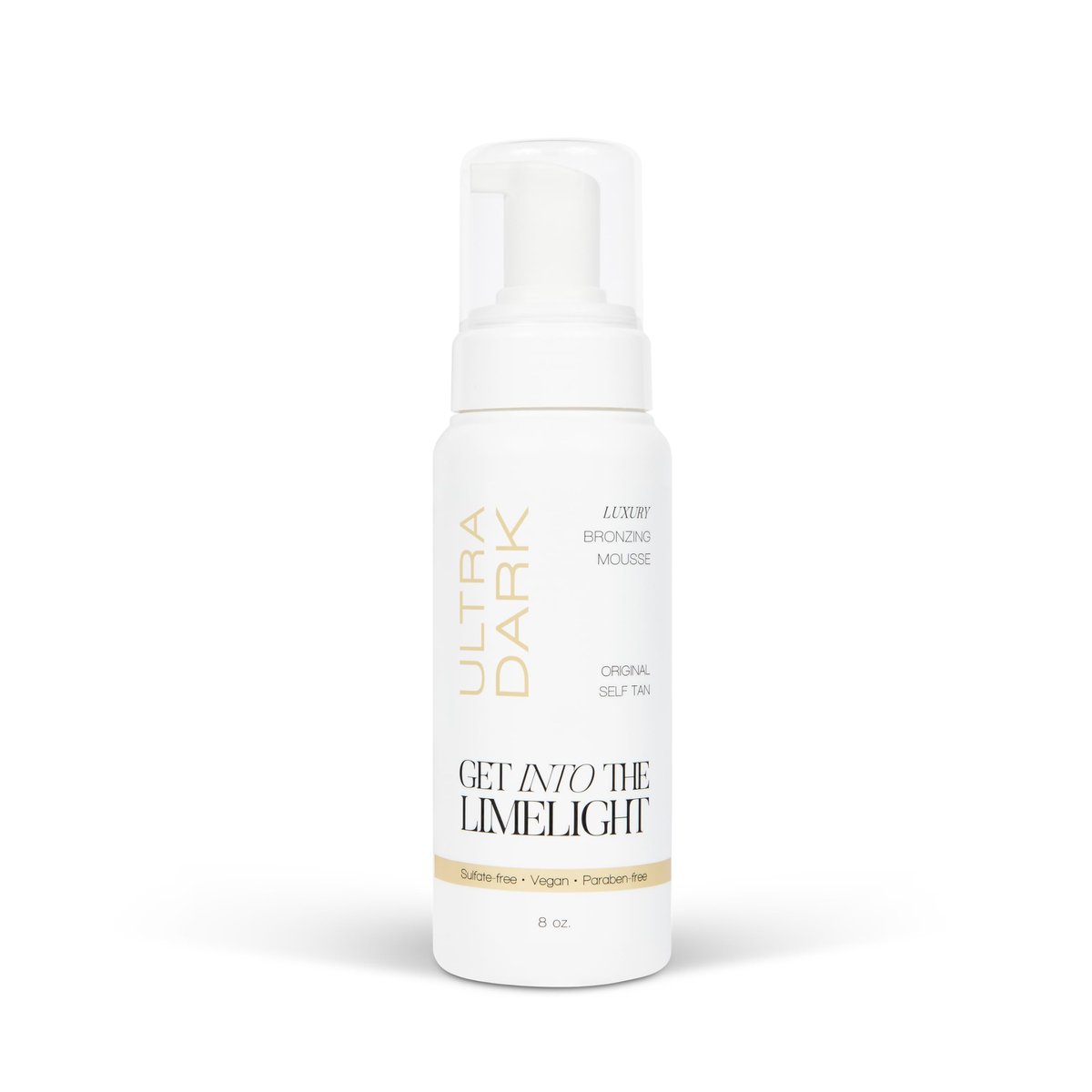 Get Into The Limelight Original Ultra Dark Self Tanner - Sunless Tanning Mousse, 8 oz Avelisse