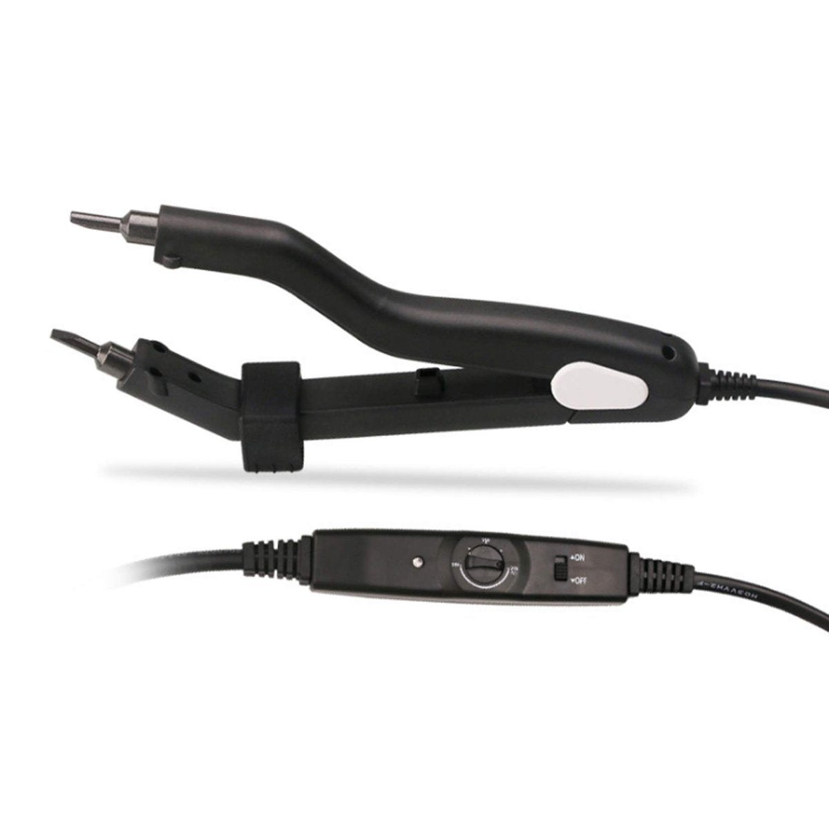Fiunkes Heat Hair Connector - Adjustable Temperature Fusion Hair Extension Iron for Keratin Bonding Avelisse