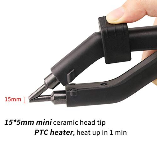 Fiunkes Heat Hair Connector - Adjustable Temperature Fusion Hair Extension Iron for Keratin Bonding Avelisse