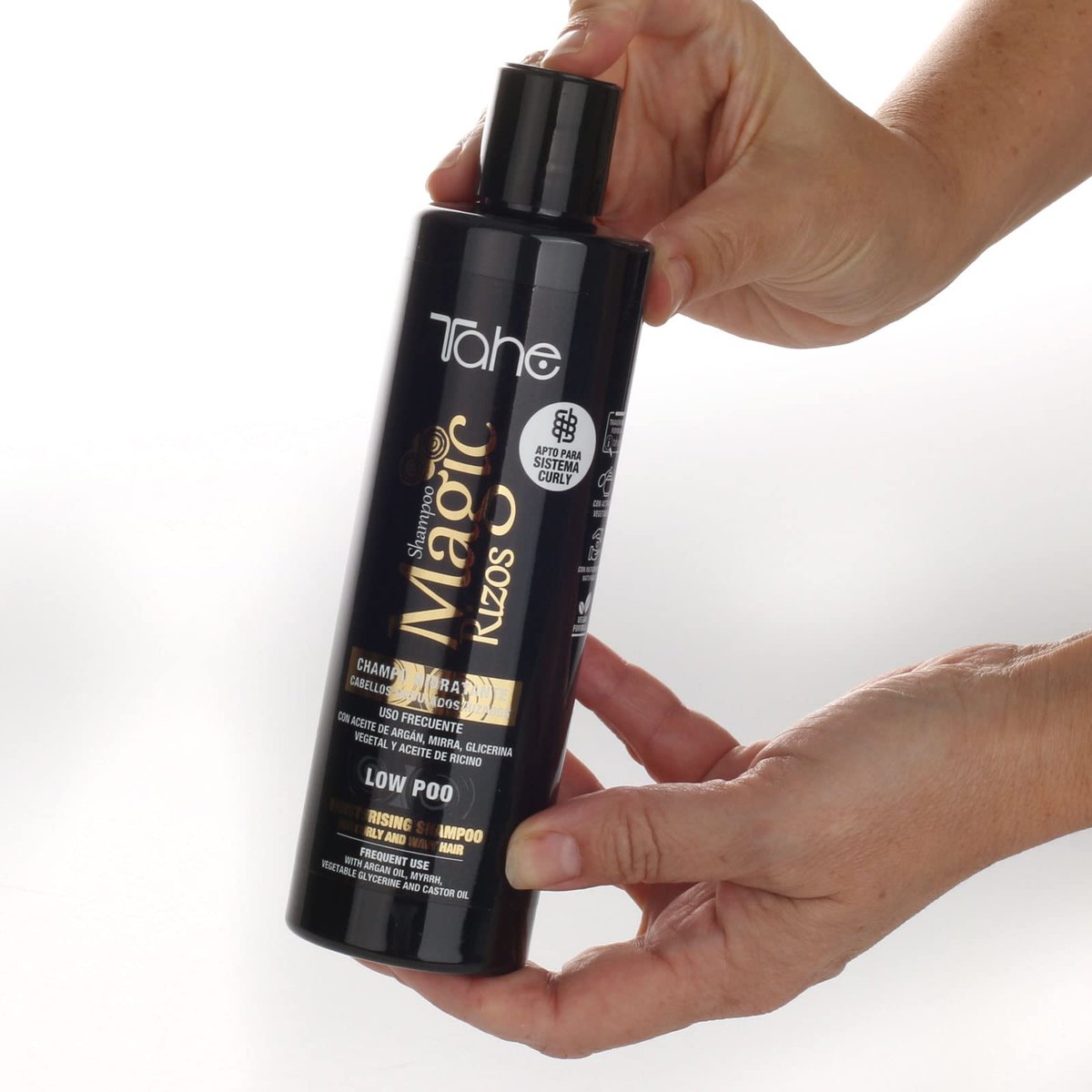 Tahe Magic Rizos Moisturizing Low Poo Shampoo for Curly and Wavy Hair – 300ml - görsel 7