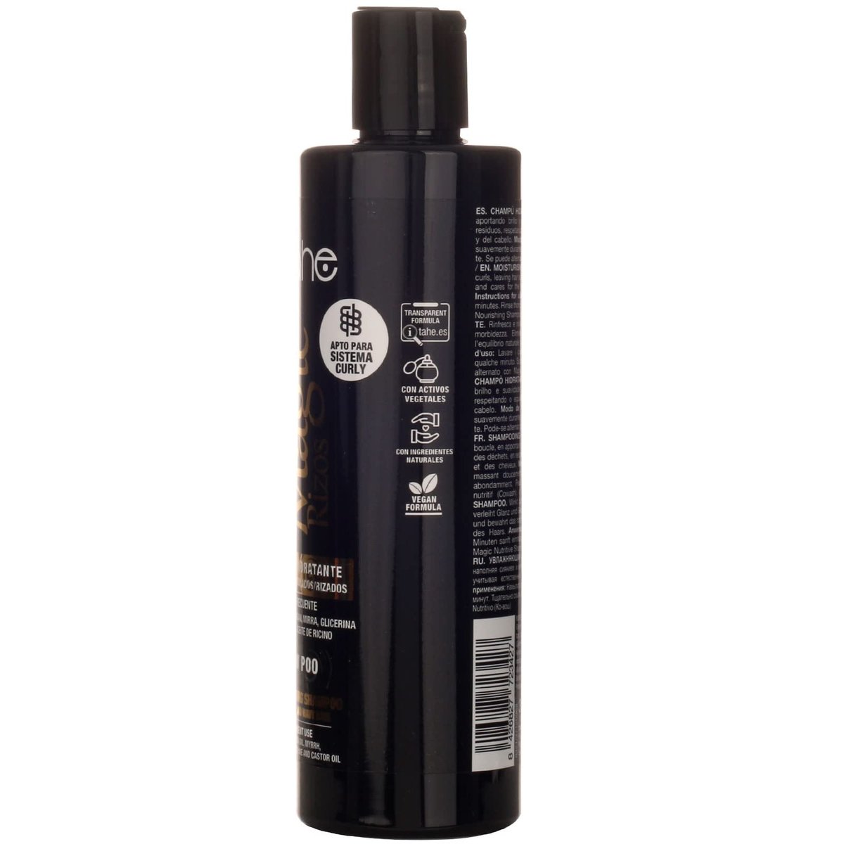 Tahe Magic Rizos Moisturizing Low Poo Shampoo for Curly and Wavy Hair – 300ml - görsel 5