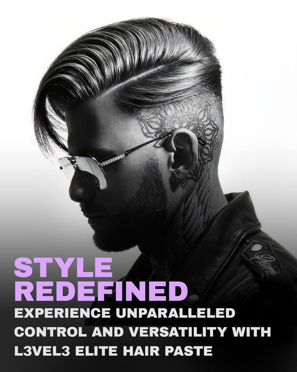 L3 Level 3 Paste - Long-Lasting Hold Hair Styling Paste for Men, Improves Strength & Volume, 150 ML - görsel 6
