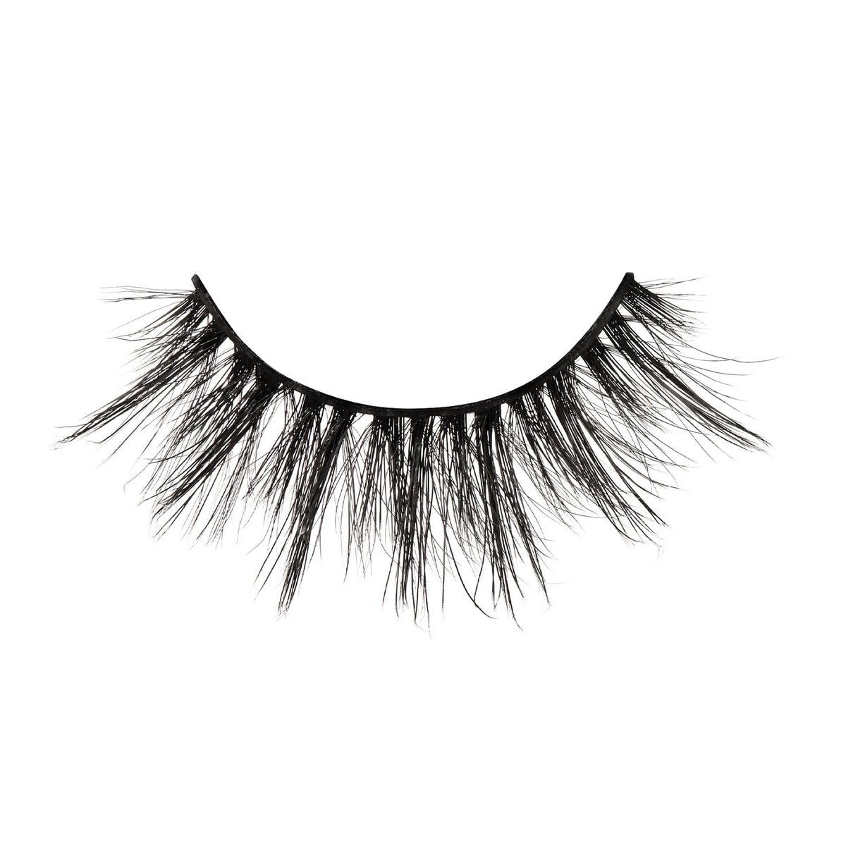 KISS Matte Black False Eyelashes - Matte Sheer, 16mm, Reusable Lash Clusters - görsel 17