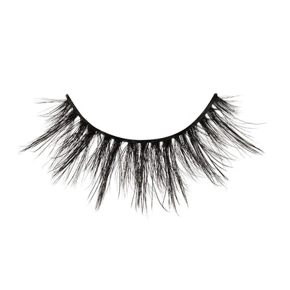 KISS Matte Black False Eyelashes - Matte Sheer, 16mm, Reusable Lash Clusters