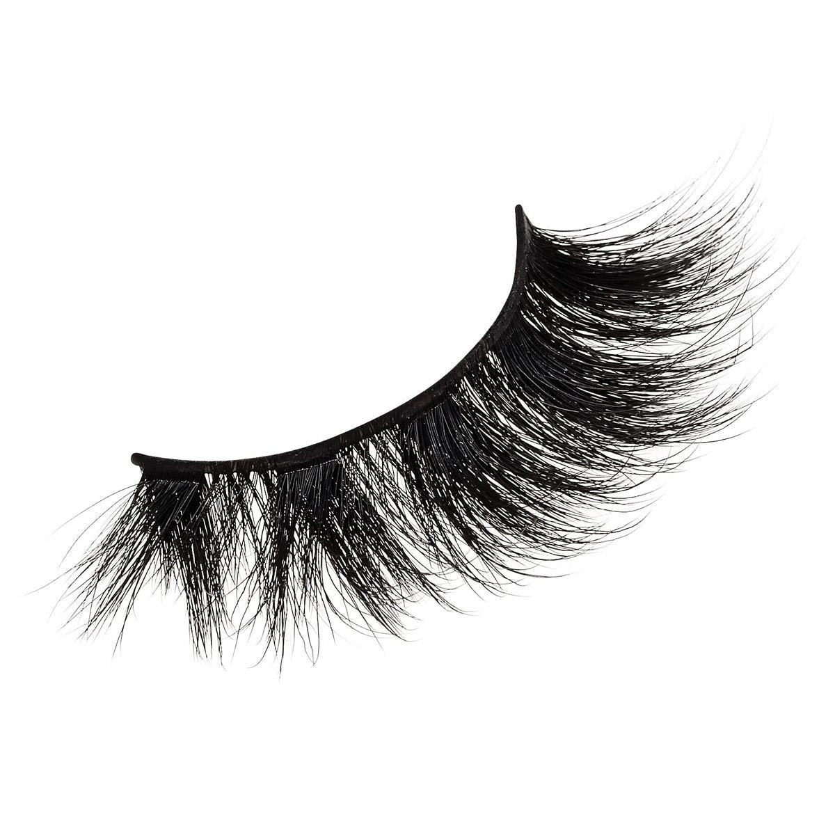 KISS Lash Couture Matte Black Faux Mink False Eyelashes - 14mm 3D Volume, Soft Matte Finish - Style 'Matte Silk' - 1 Pair - görsel 11