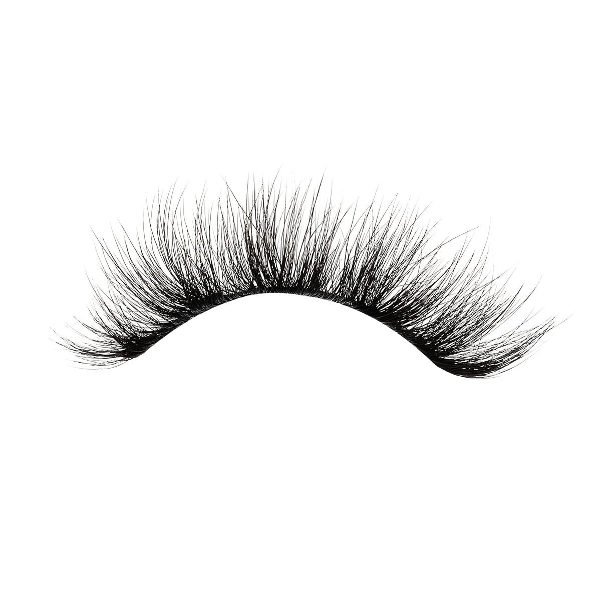KISS Lash Couture Matte Black Faux Mink False Eyelashes - 14mm 3D Volume, Soft Matte Finish - Style 'Matte Silk' - 1 Pair - görsel 9