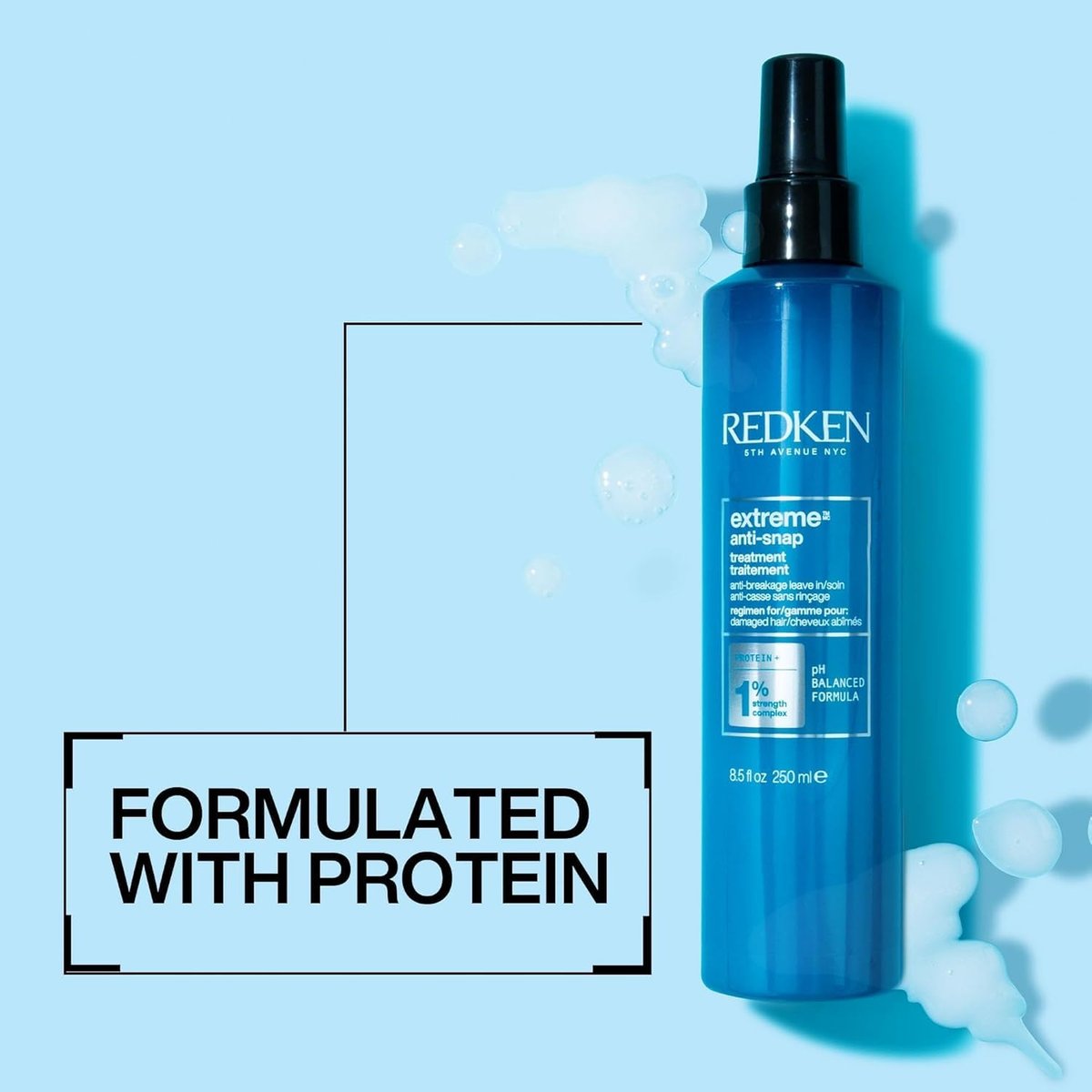 Redken Extreme Anti-Snap Anti-Breakage Leave-In Treatment for Distressed Hair, 8.5 oz - görsel 9