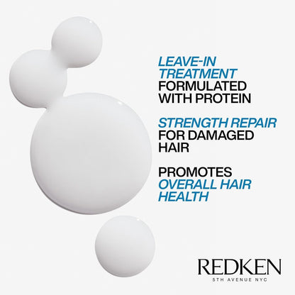 Redken Extreme Anti-Snap Anti-Breakage Leave-In Treatment for Distressed Hair, 8.5 oz