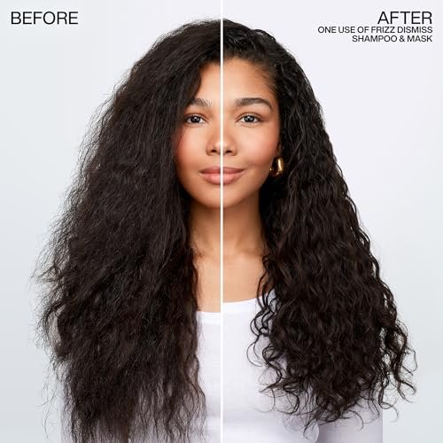 Redken Frizz Dismiss Shampoo - Sulfate Free Anti-Frizz Shampoo for Smooth, Shiny Hair with Humidity Protection - görsel 8