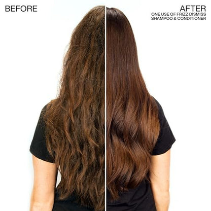Redken Frizz Dismiss Shampoo - Sulfate Free Anti-Frizz Shampoo for Smooth, Shiny Hair with Humidity Protection