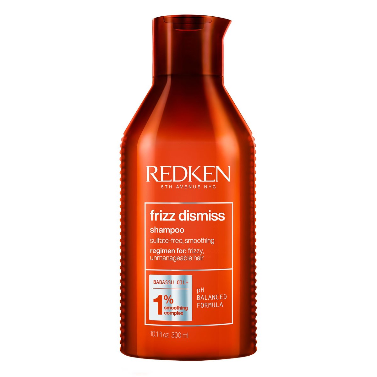 Redken Frizz Dismiss Shampoo - Sulfate Free Anti-Frizz Shampoo for Smooth, Shiny Hair with Humidity Protection - görsel 1