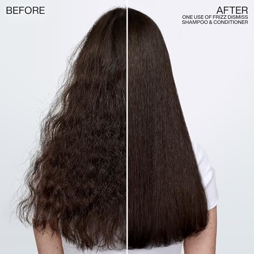 Redken Frizz Dismiss Shampoo - Sulfate Free Anti-Frizz Shampoo for Smooth, Shiny Hair with Humidity Protection - görsel 6